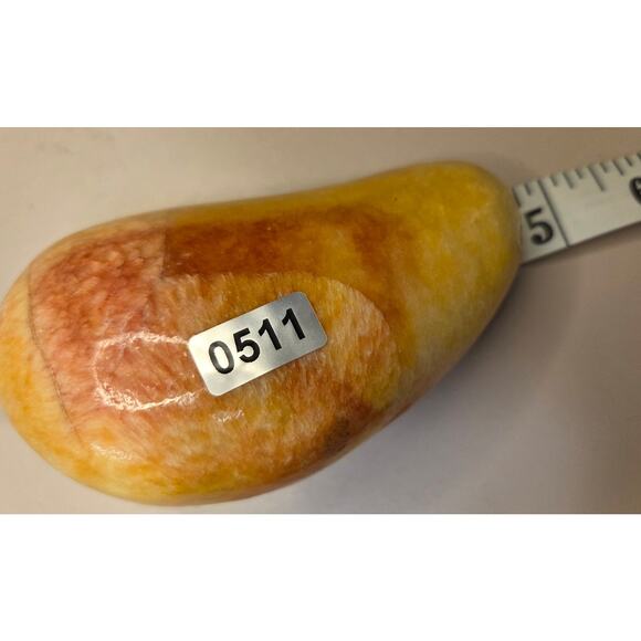 Vintage Italian Marble Mango Carved. MCM Decor - Picture 3 of 3